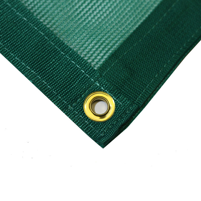 HDPE 메시 방수포 트럭 덮개 주차 트레일러 연못을 위한 밧줄 고리를 가진 옥외 방풍 닫집
